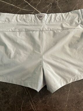 Women's Light Blue PFG Performance Shorts
